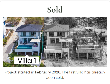 Villa 1 Sold